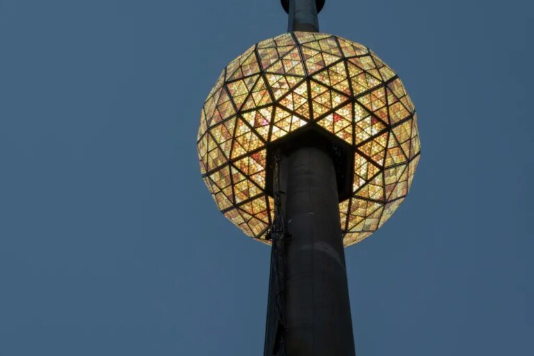 Η Times Square εμφανίζει την πτώση της Εθνικής Μπάλας την παραμονή της Πρωτοχρονιάς