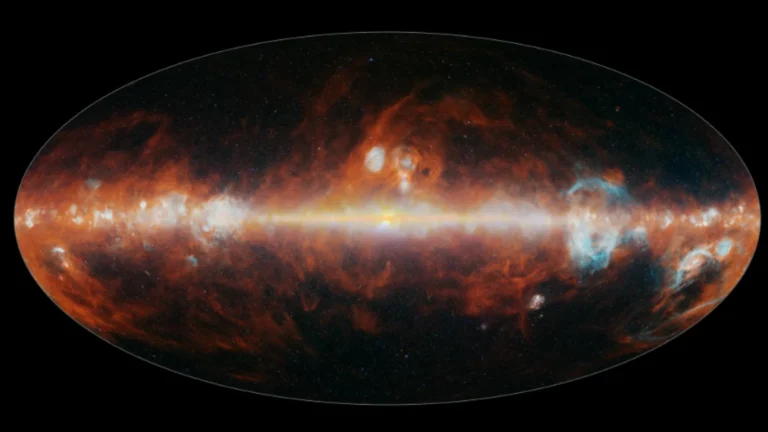 Το τηλεσκόπιο SPHEREx της NASA δημιούργησε την πρώτη εικόνα ολόκληρου του ουρανού, η οποία είναι πραγματικά εκπληκτική.