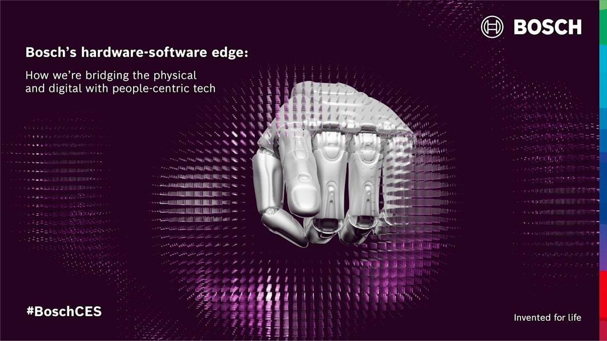 Πώς να παρακολουθήσετε τη συνέντευξη Τύπου της Bosch CES 2026