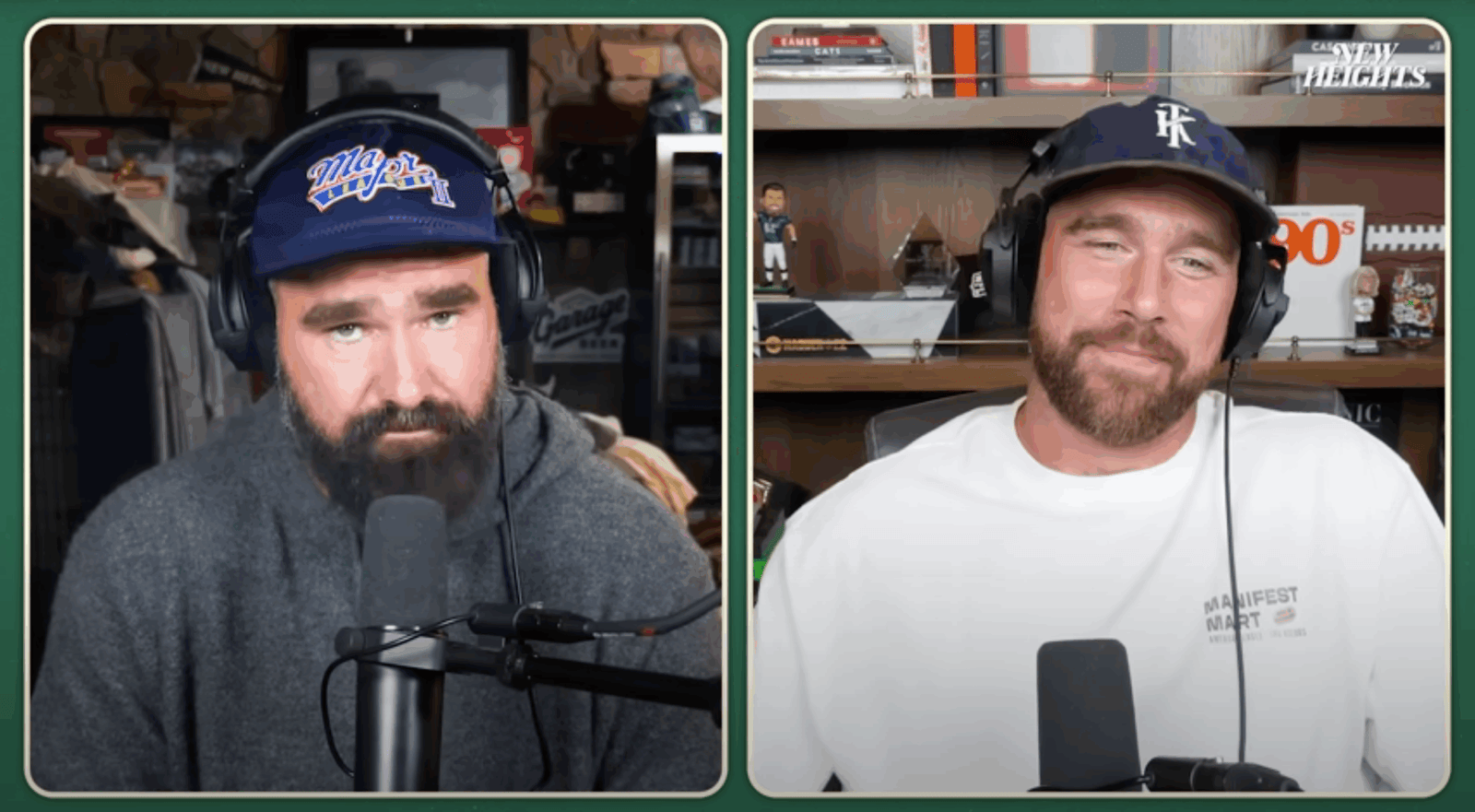 Οι Kelce Brothers κοροϊδεύουν την αναφορά του TMZ για τις ανακαινίσεις του σπιτιού της μαμάς