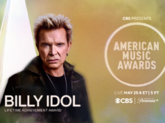 Ο Billy Idol θα λάβει το βραβείο Lifetime Achievement AMA
