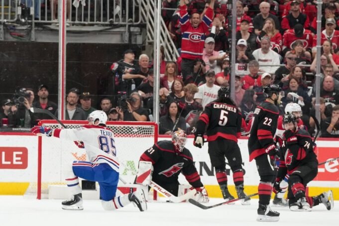 Canadiens επιθετικά hamstrings Hurricanes στην έναρξη των τελικών της Ανατολής