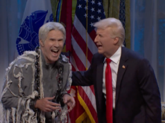 Ο Trump και ο Will Ferrell του SNL ως φάντασμα του Epstein τραγουδούν το “Just the Two of Us” στο φινάλε της σεζόν