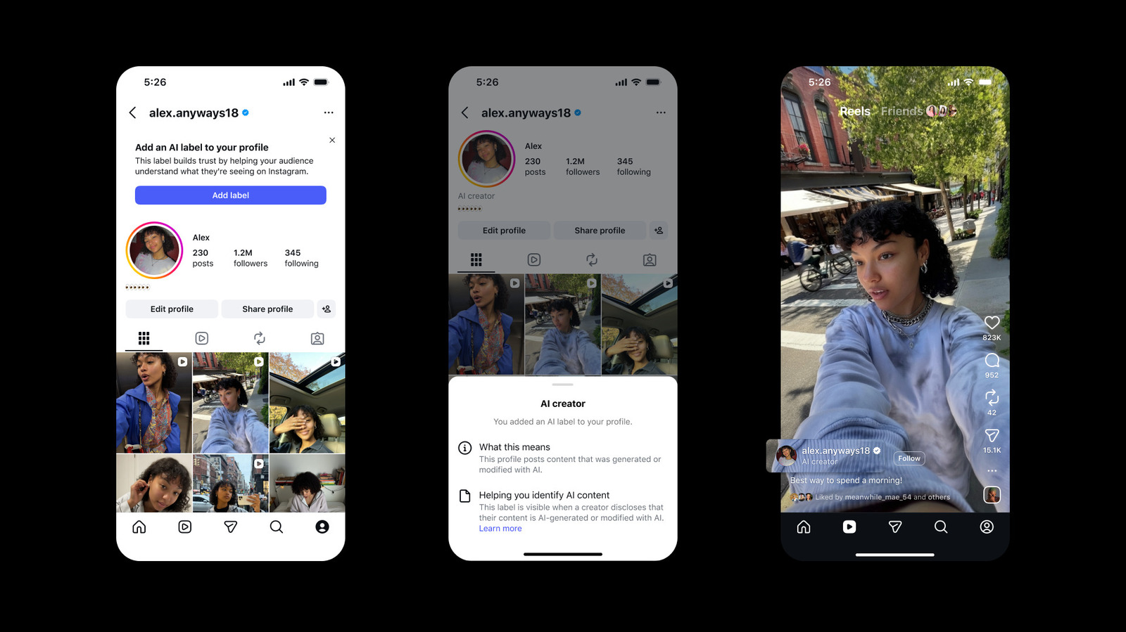 Το Instagram δοκιμάζει μια προαιρετική ετικέτα «AI Creator».