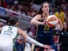 Η Caitlin Clark του Fever (πίσω) «μάλλον» για να συναντήσει τις Valkyries