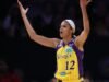 Η Kelsey Plum σκοράρει 28 πόντους, αλλά ο Sparks χάνει από τον Tempo
