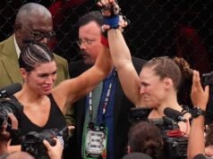 Η Ronda Rousey κερδίζει την Gina Carano σε 17 δευτερόλεπτα και πέφτει ξανά έξω