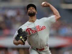 Ο Cristopher Sanchez του Phils κάνει ένα σερί χωρίς νίκη στον αγώνα με τους Reds