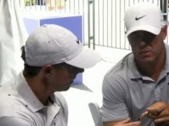 Ο Rory McIlroy και ο Brooks Koepka 250.000 $ Σκόραρε Στιγμή Καμπίνας στο Πρωτάθλημα PGA