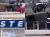Ο ήρωας του πληρώματος του NASCAR σώζει τον ρεπόρτερ του FOX από το καροτσάκι
