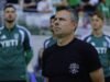 Ο προπονητής της μάρκας Austin FC Nico Estevez, ο αθλητικός διευθυντής Rodolfo Borrell
