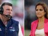 Οι φορτιστές κάνουν αναφορές στον Mike Vrabel και την Dianna Russini στο πρόγραμμα του βίντεο